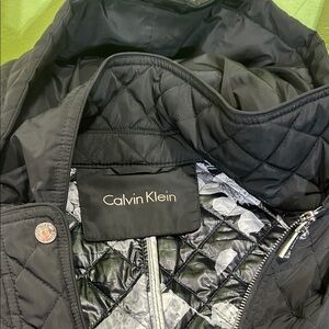 Calvin Klein Charcoal Quilted Jacket